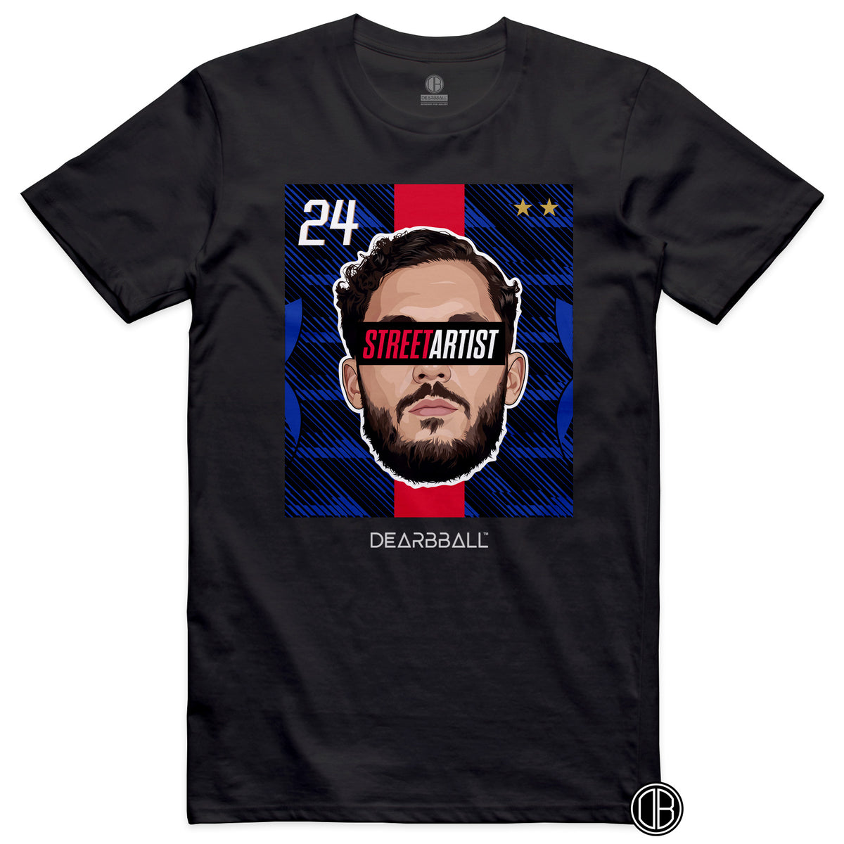 DearBBall T-Shirt - STREET ARTIST Midnight CDM Edition