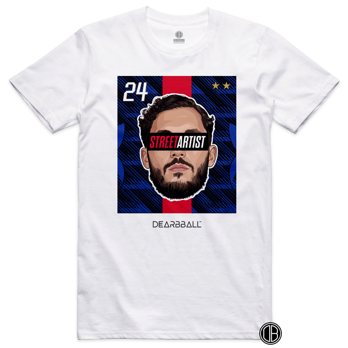 T-Shirt DearBBall - STREET ARTIST Midnight CDM Edition