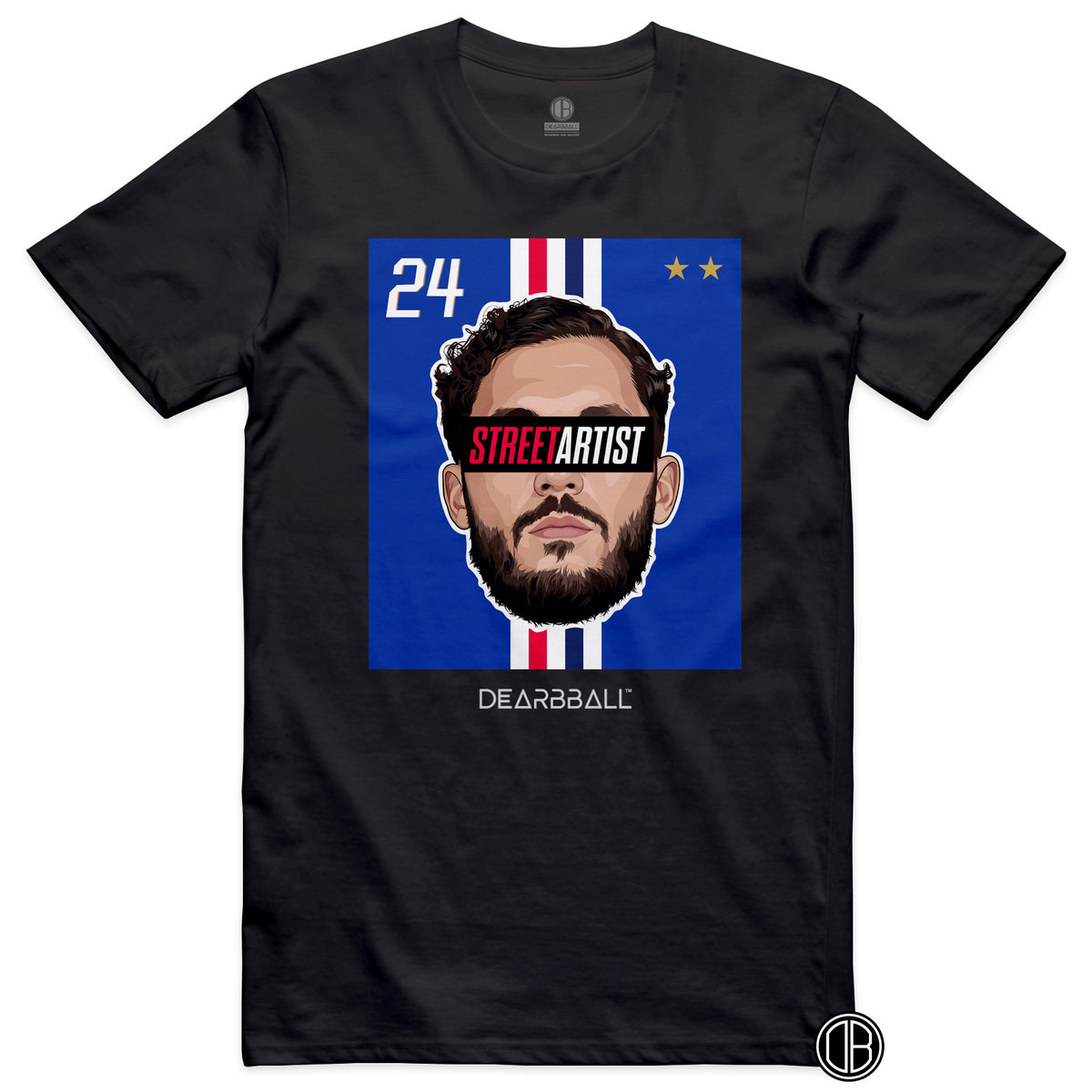 DearBBall T-Shirt - STREET ARTIST Tricolor CDM Edition
