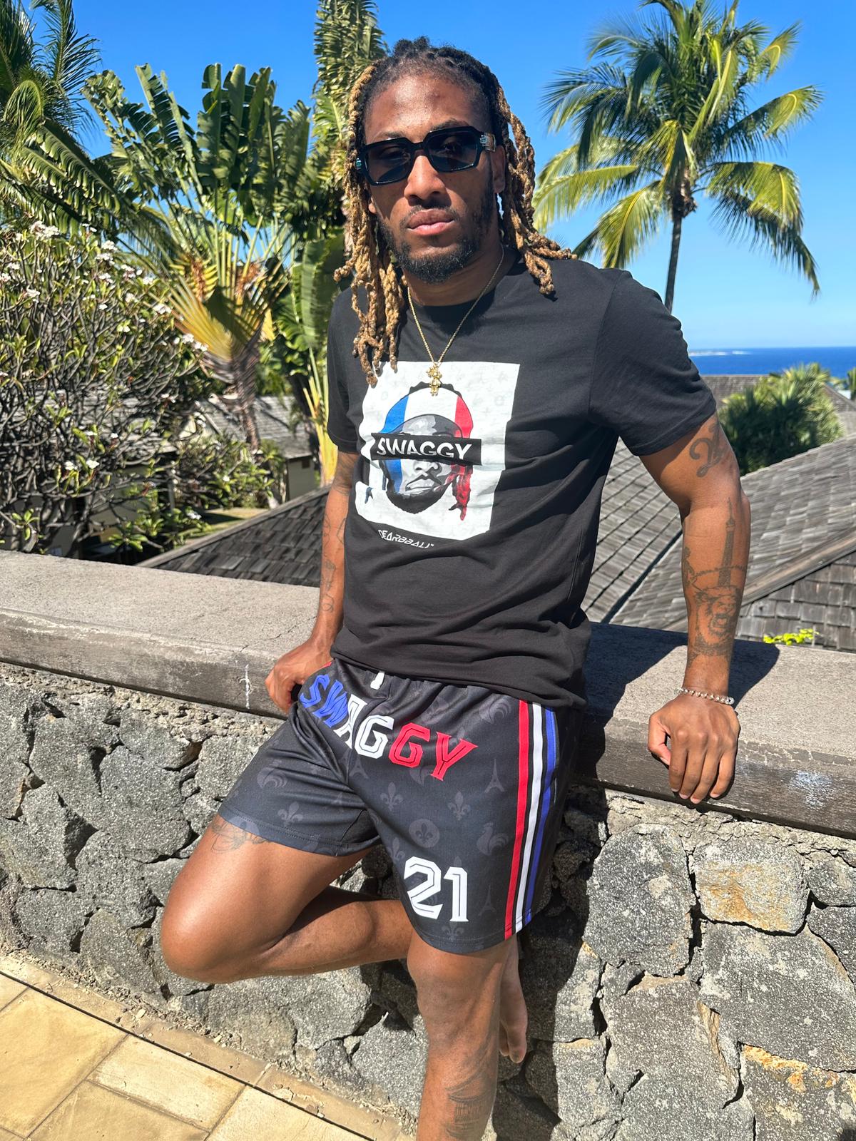 DearBBall Fashion Shorts - SWAGGY France Royauté Black Edition