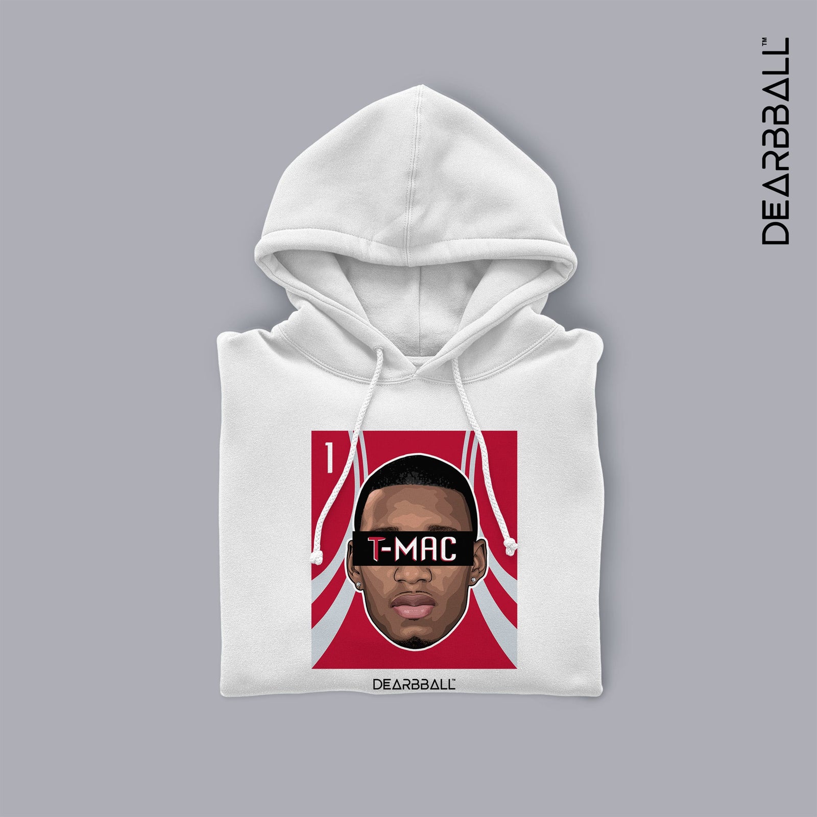 DearBBall Sweat à Capuche - T-MAC Houston Edition