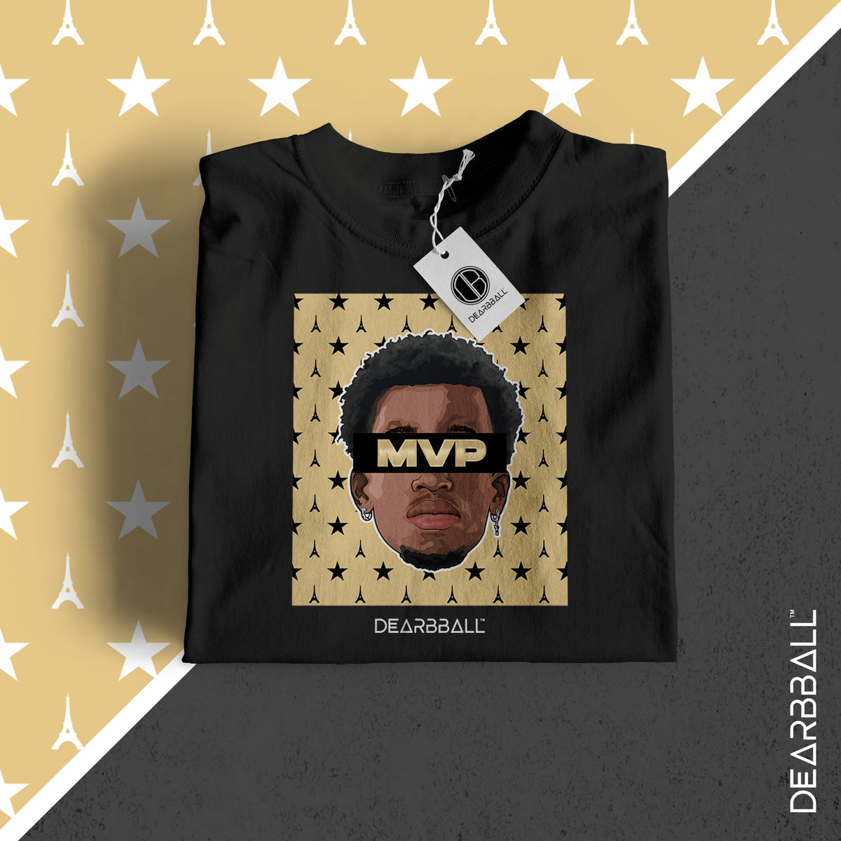 DearBBall T-Shirt - TJ MVP Gold Edition