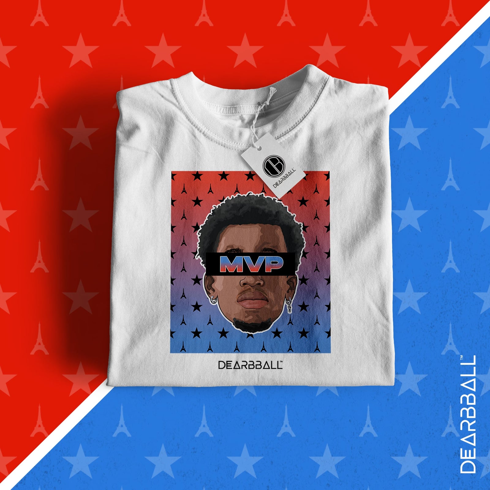 DearBBall T-Shirt - TJ MVP Gradient Edition