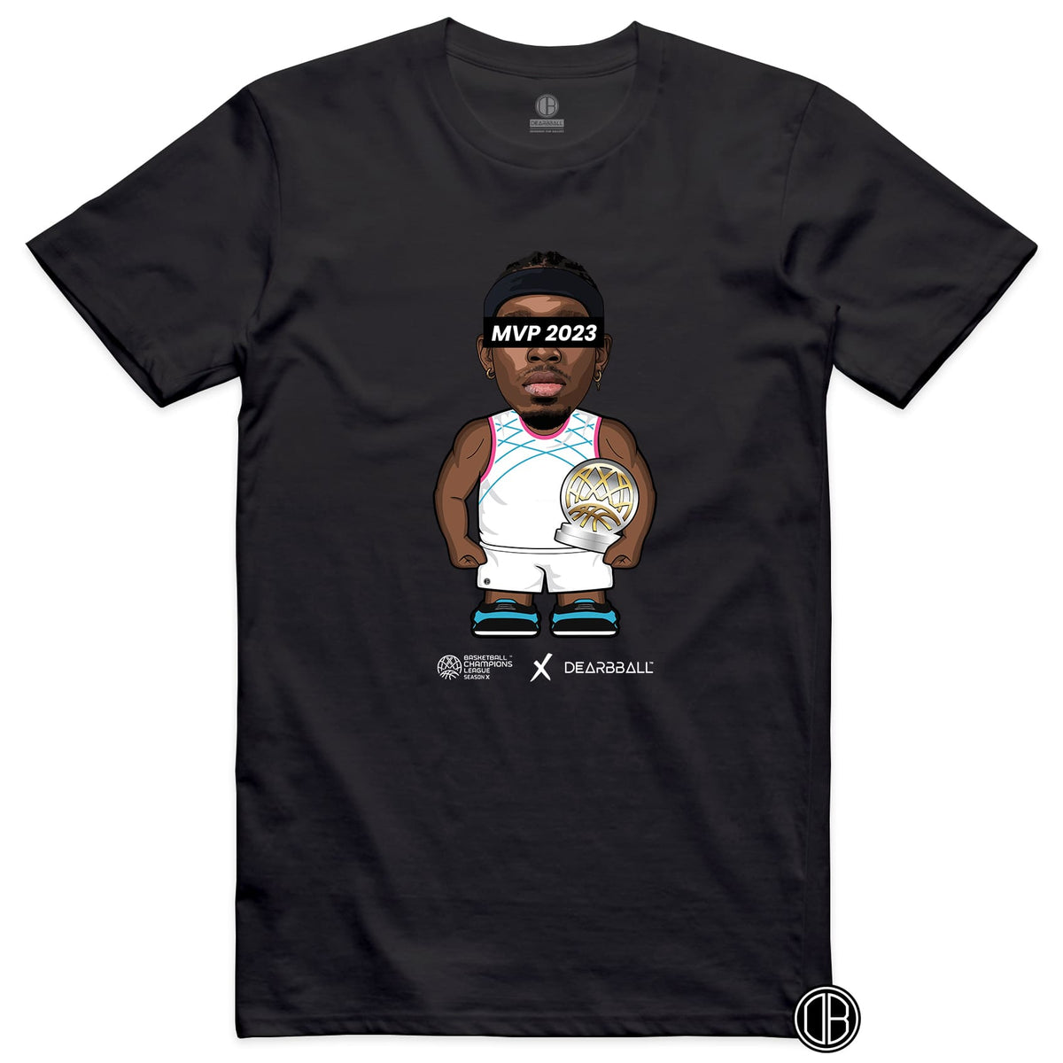 T-shirt DearBBall - Shorts MVP 2023 Edição Mini Jogador BCL