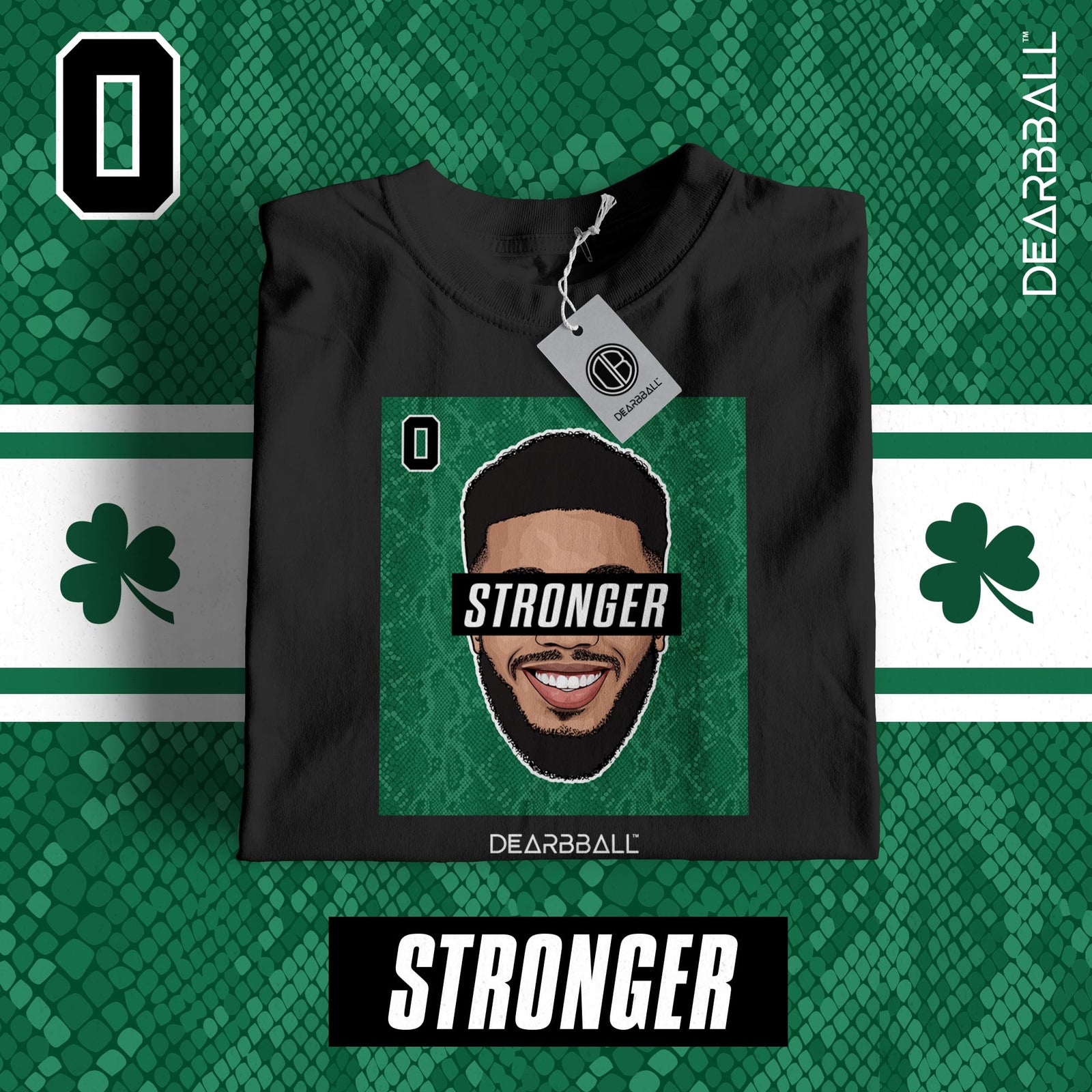 DearBBall T-Shirt - STRONGER Snake Skin Edition