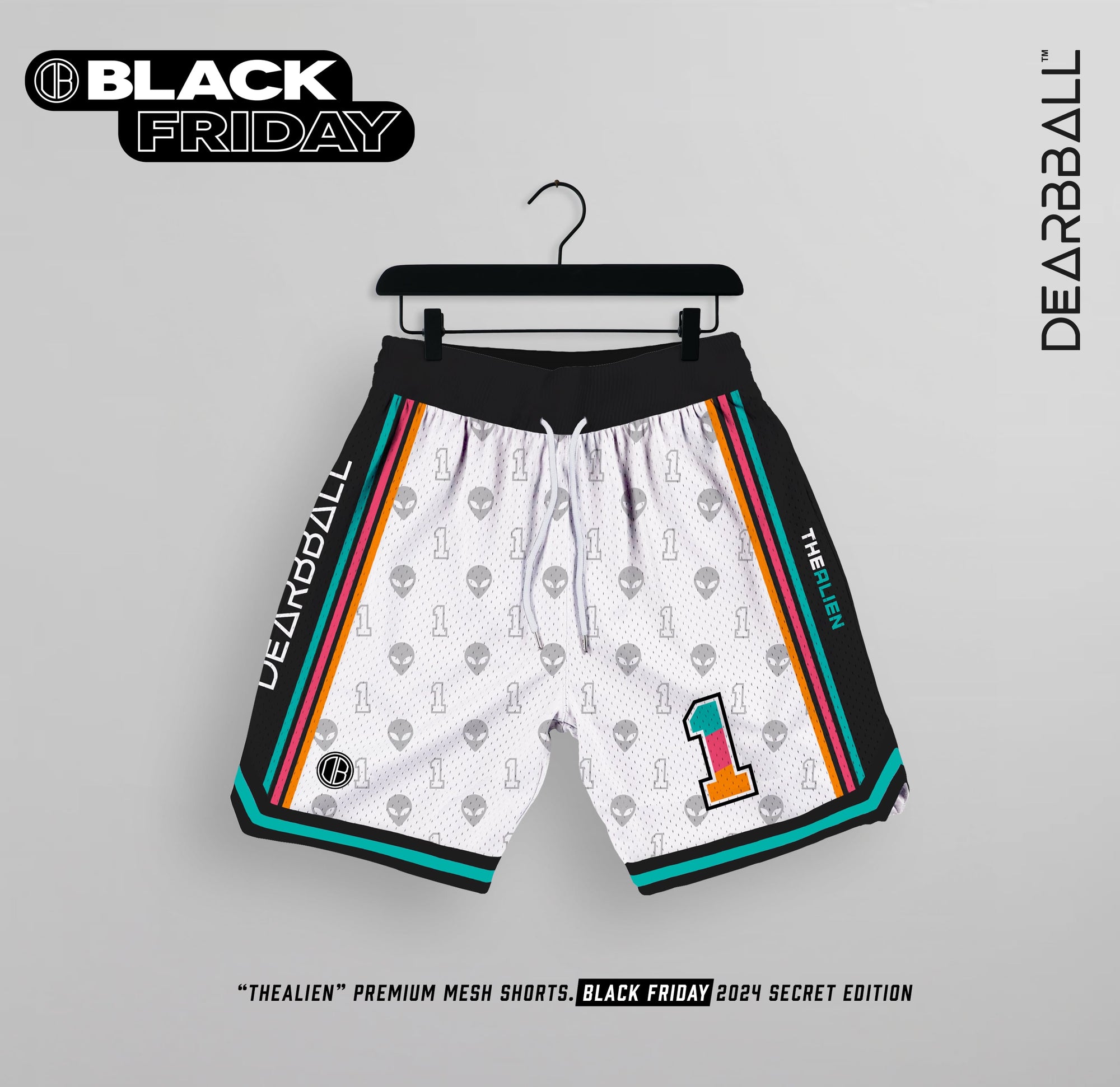 DEARBBALL BROOKLYN MESH SHORTS - BKN STREET LIMITED EDITION 