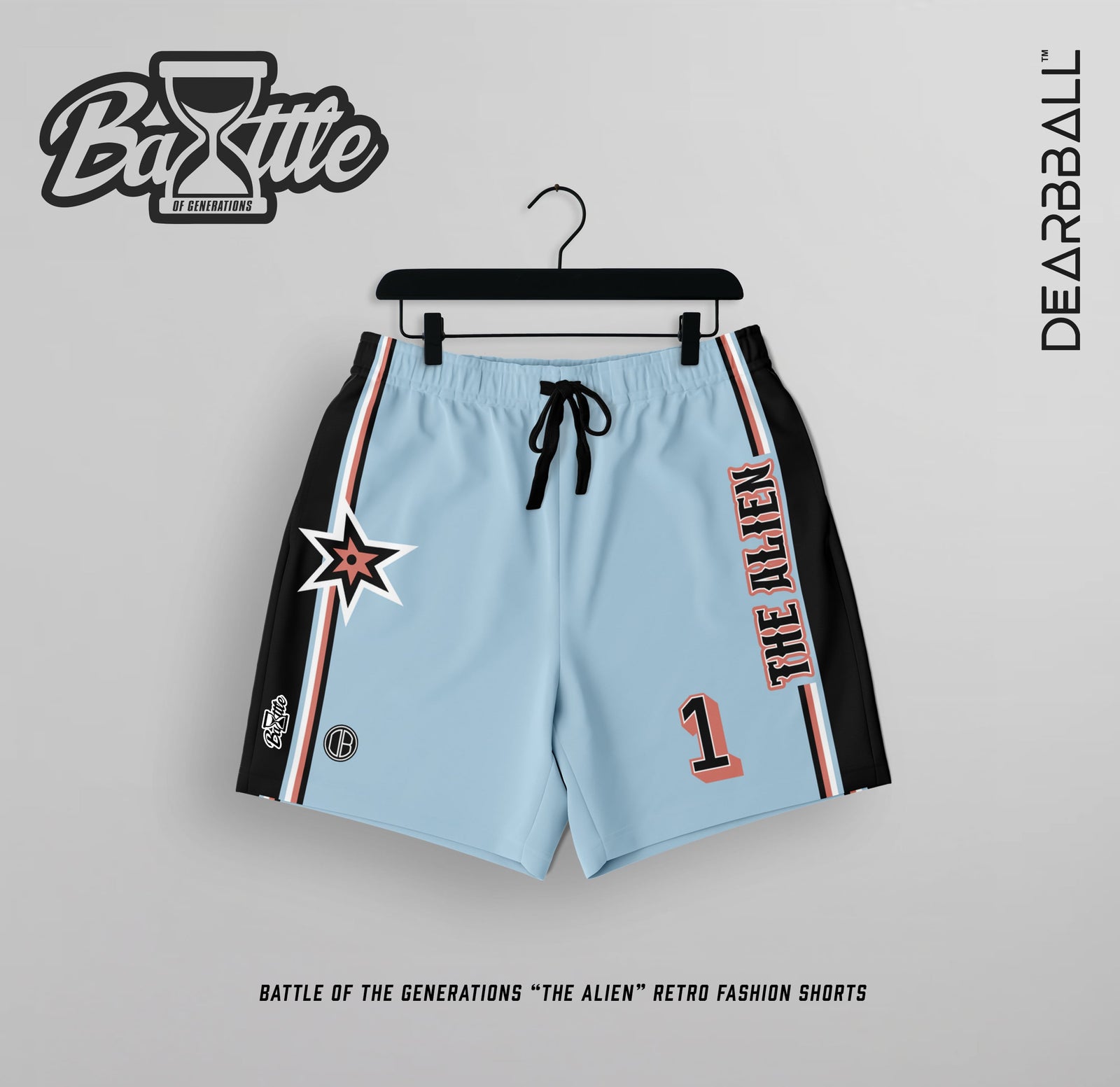 T-shirt Curta DearBBall Ensemble - Edição Premium TheAL1EN BOG