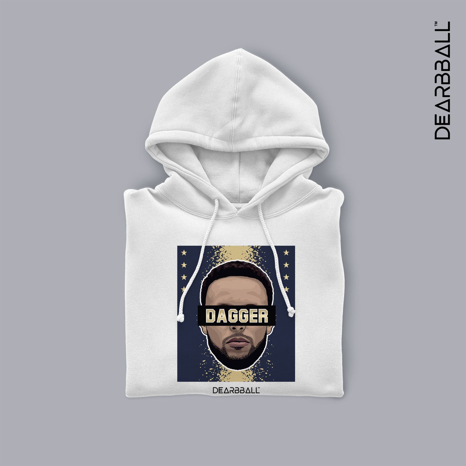 DearBBall Hoodie - DAGGER GOLD Stars Edition