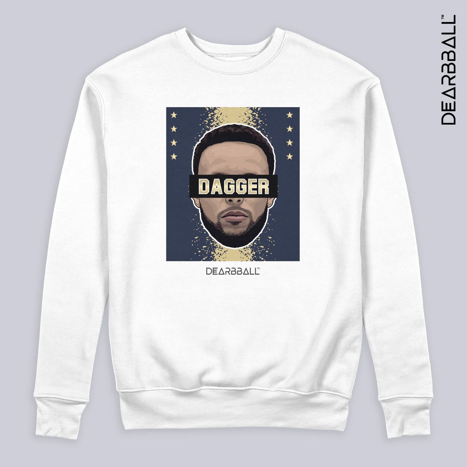 DearBBall Sweatshirt - DAGGER GOLD Stars Edition