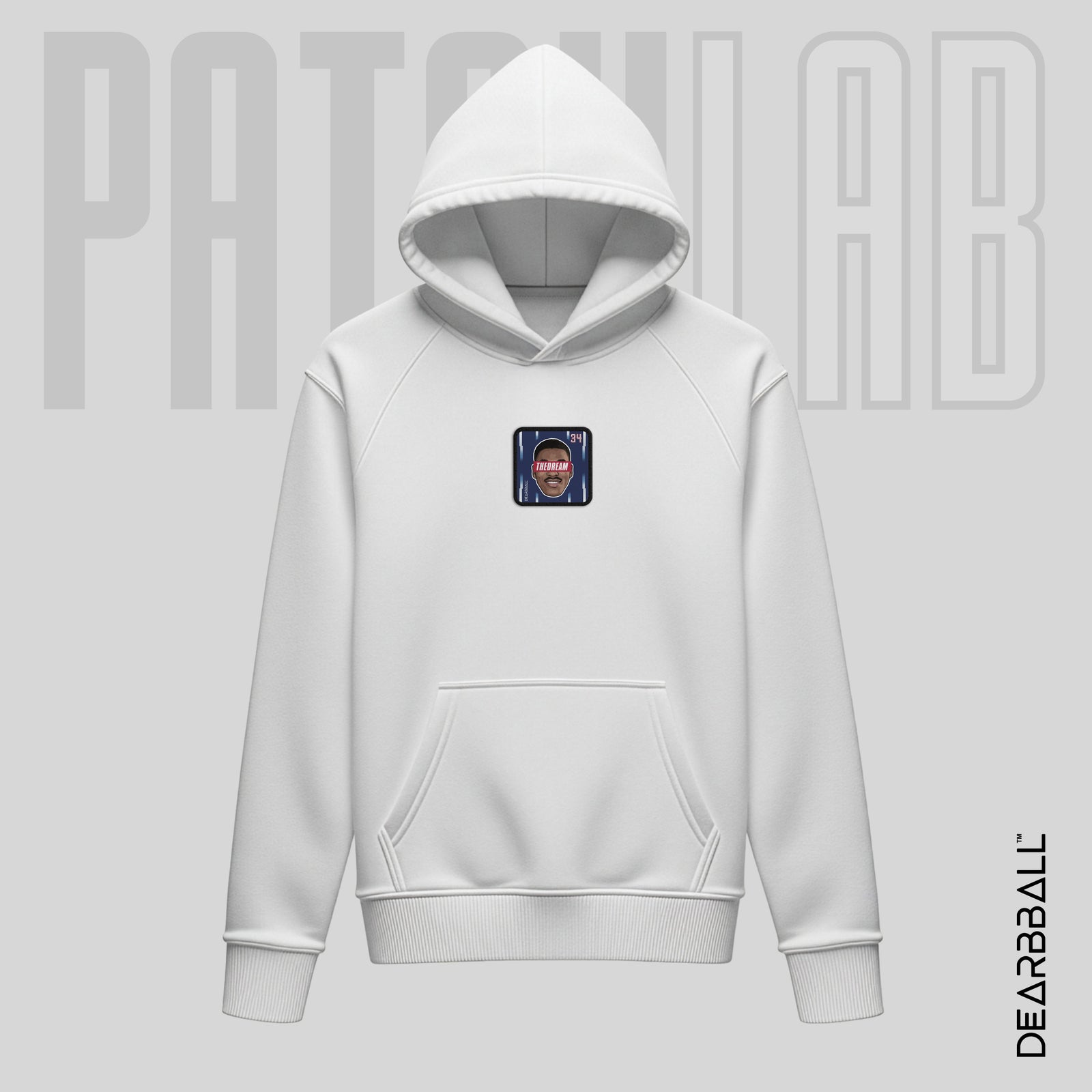 Hettegenser 3/4 Glidelås PatchLab