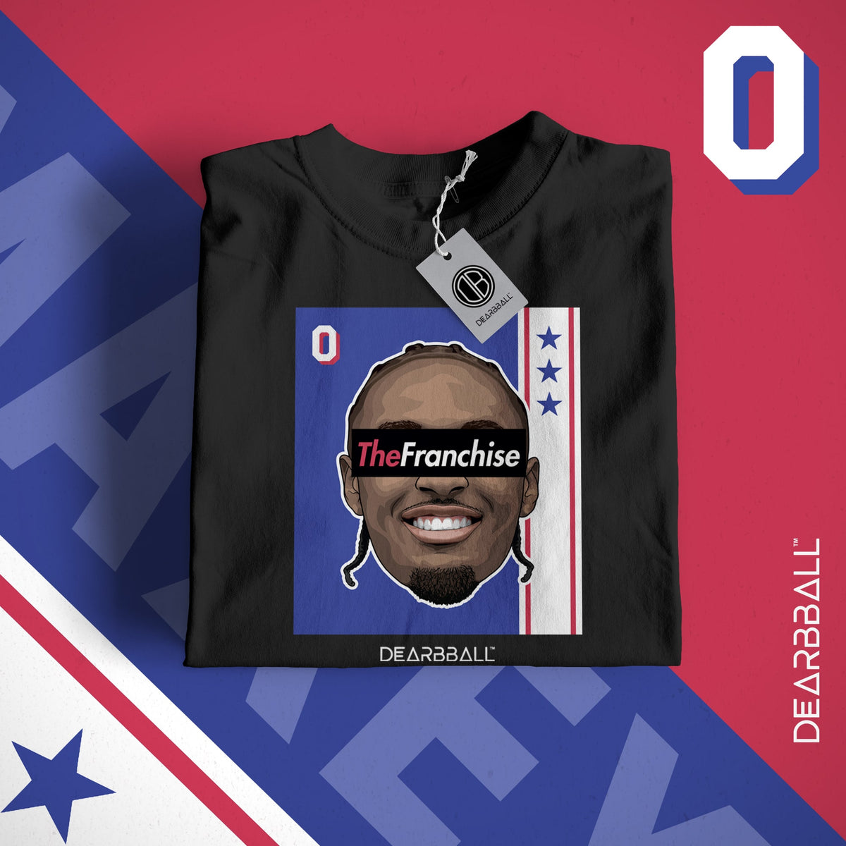 T-Shirt DearBBall - Edizione TheFRANCHISE Blu