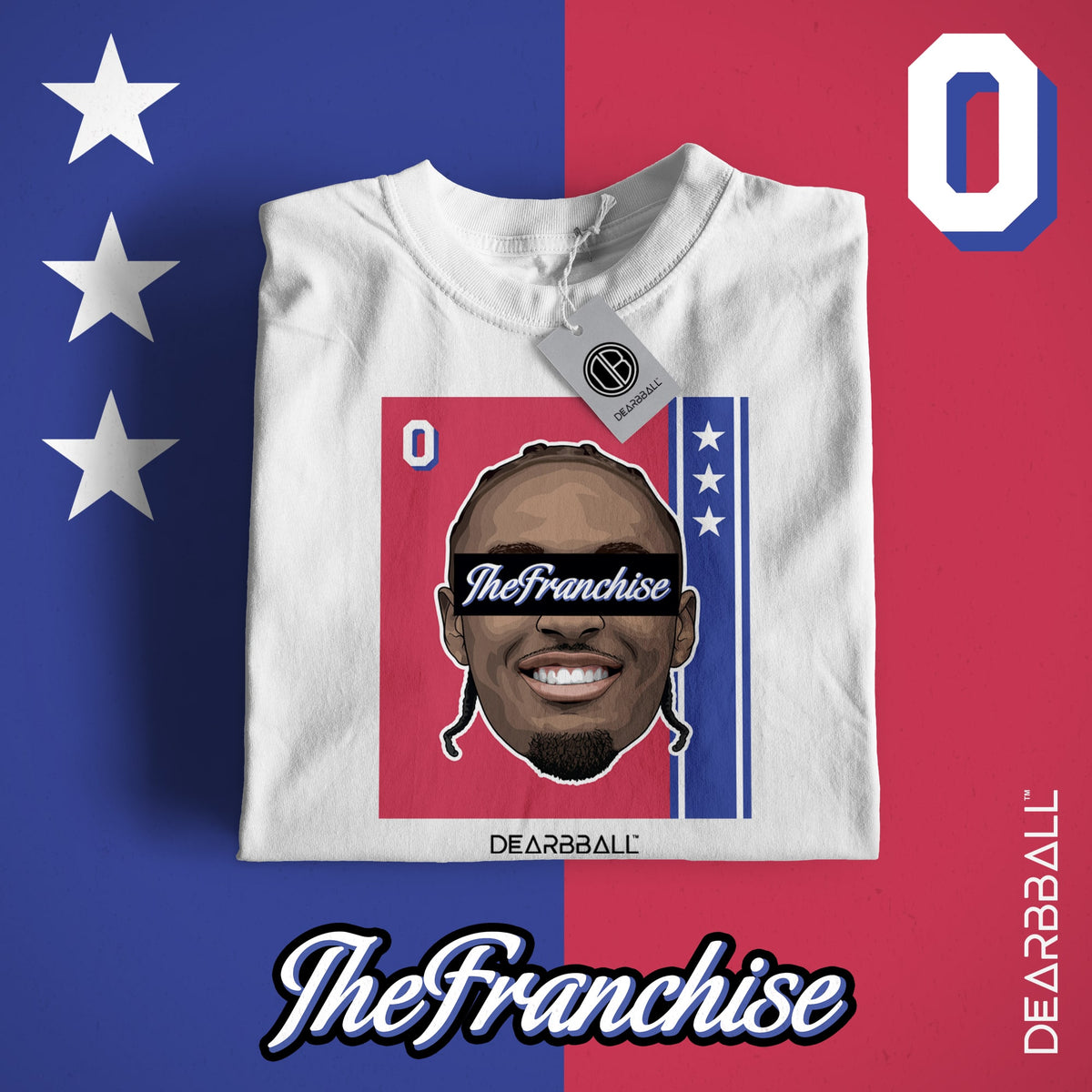 T-Shirt DearBBall - Edizione TheFRANCHISE Rossa