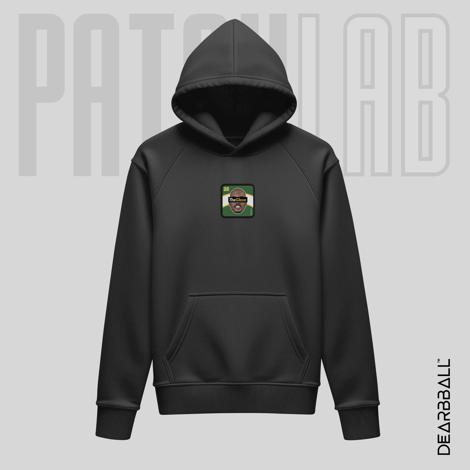 Hettegenser 3/4 Glidelås PatchLab