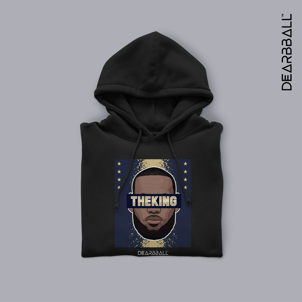 DearBBall Sweat à Capuche - The King Gold Edition