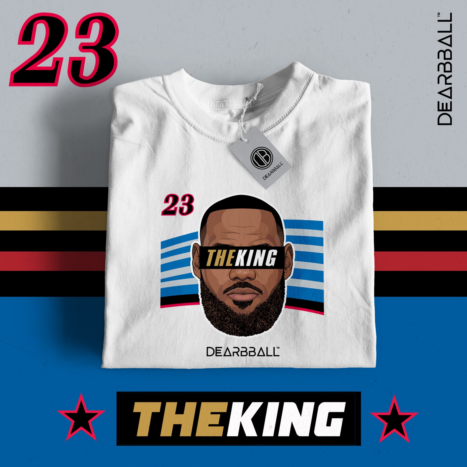 DearBBall T-Shirt - TheKING Phila Throwback Edition