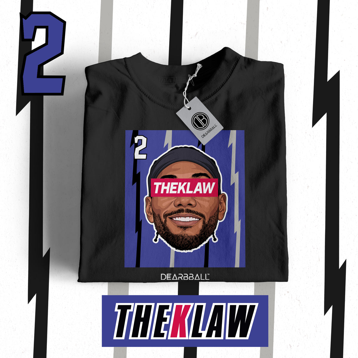 DearBBall T-Shirt - THEKLAW 2 Throwback Edition