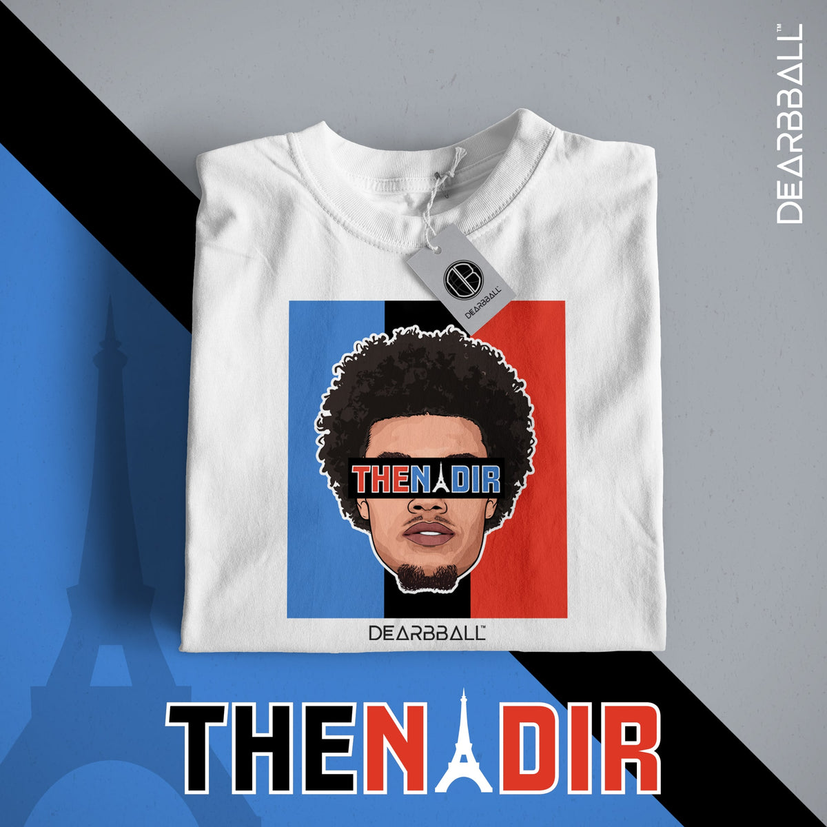 T-shirt DearBBall - Edição TheNADIR Paris Colors