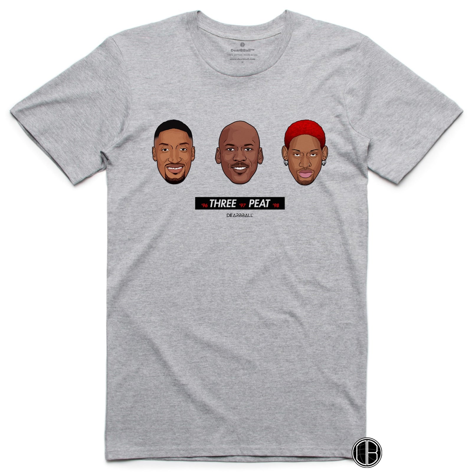 DearBBall T-Shirt - Three Peat Chicago Legends Edition