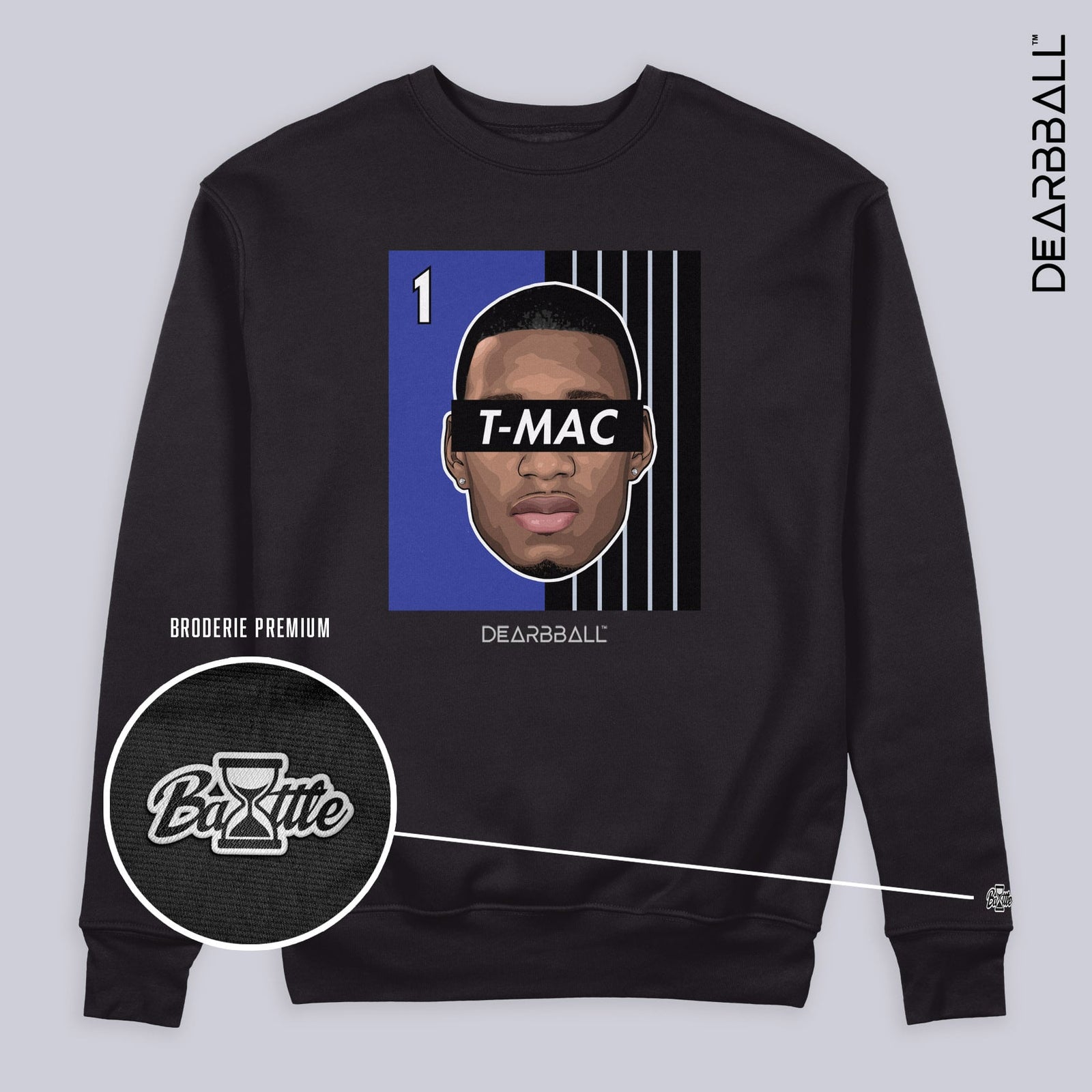 DearBBall Sweatshirt - T-MAC OLD SCHOOL BOG Premium Edition