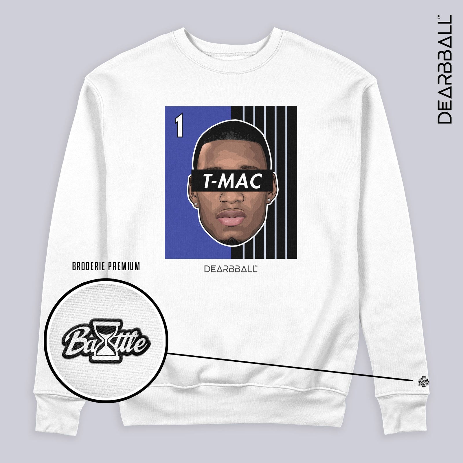 DearBBall Sweatshirt - T-MAC OLD SCHOOL BOG Premium Edition