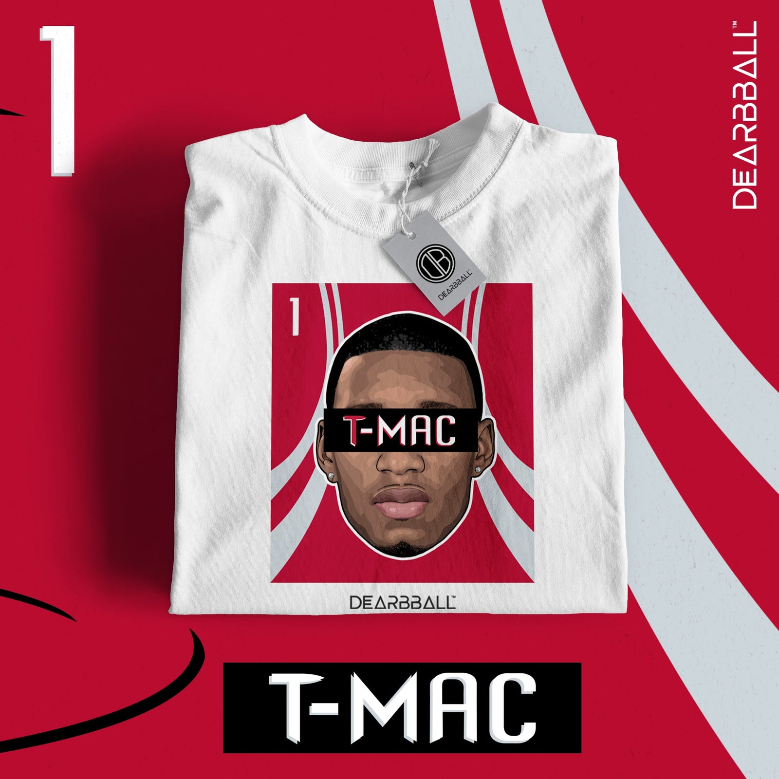 DearBBall T-Shirt - T-MAC Houston Edition