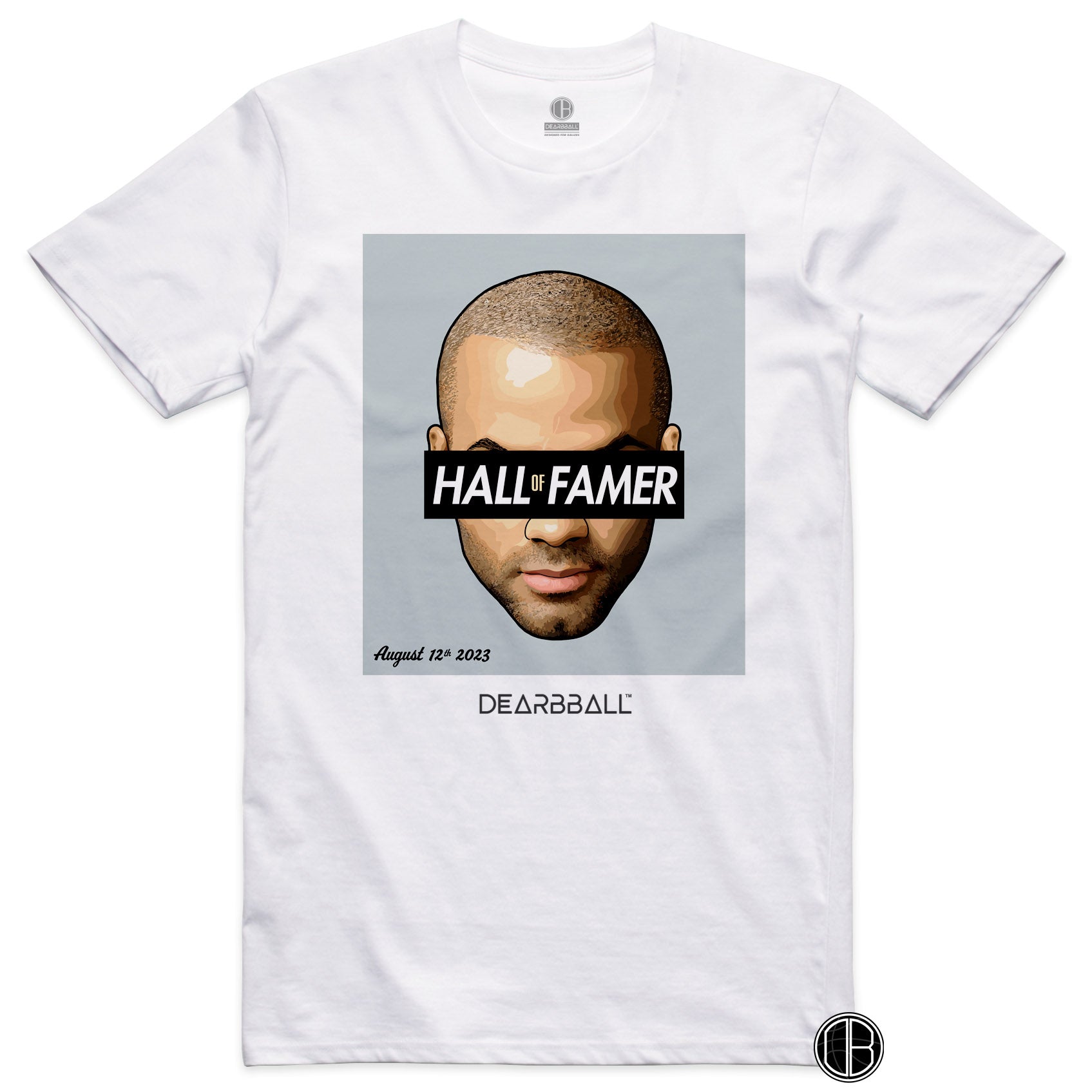 T-shirt DearBBall - HALL of FAMER 12 agosto 23