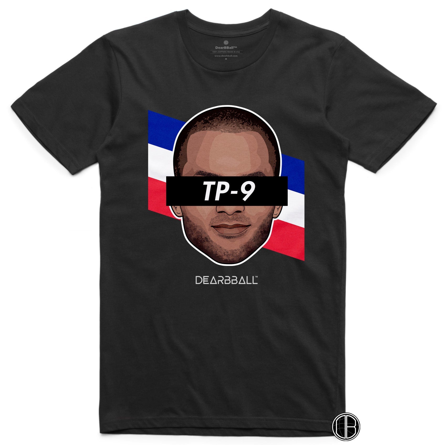 T-Shirt-Tony-Parker-Equipe-de-France-Dearbball-vetements-marque-france