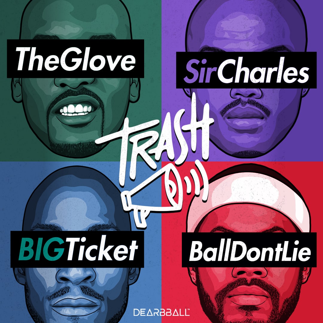 DearBBall Premium T-Shirt - TheGlove Seattle Trash 📢 Embroidery Edition