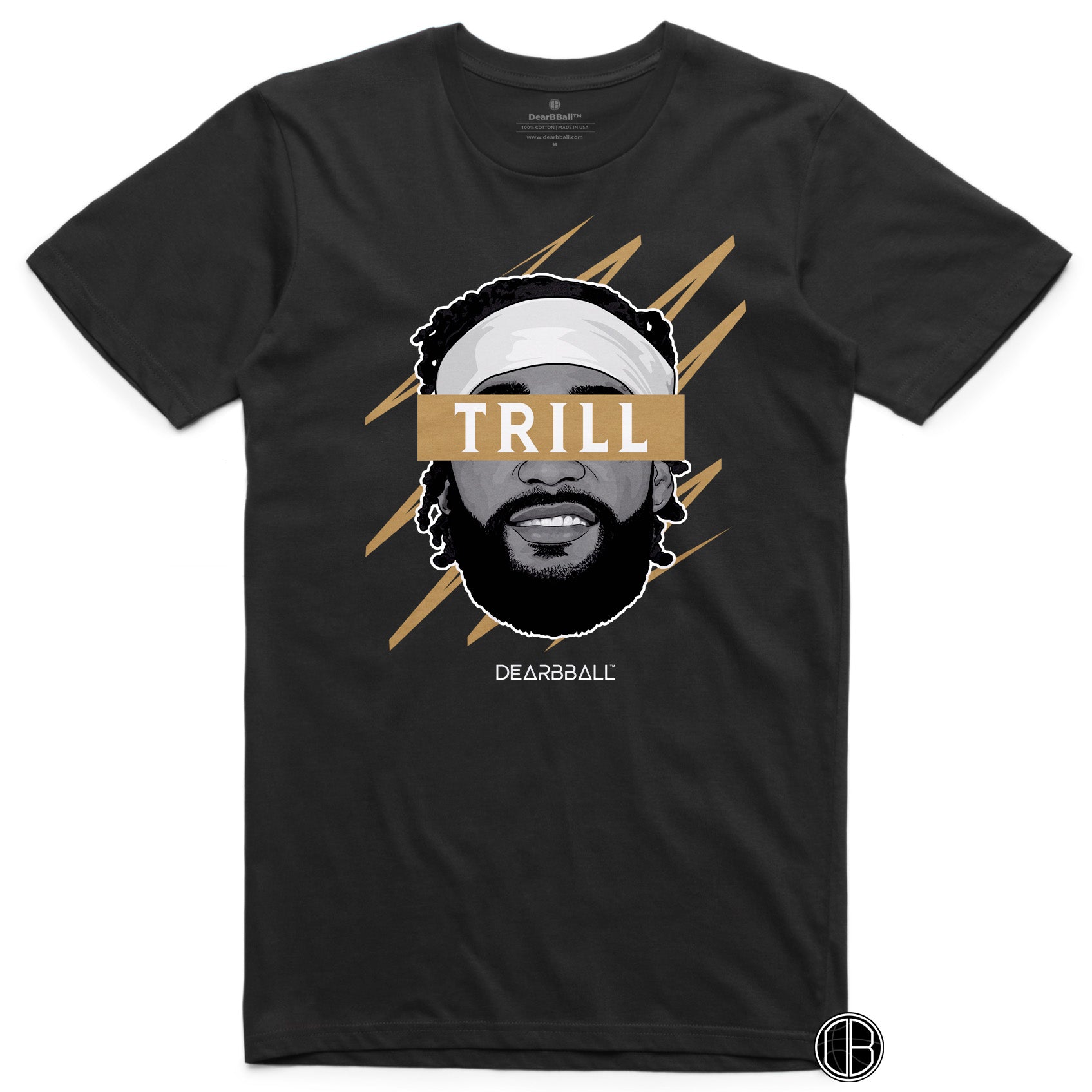 DearBBall T-Shirt - TRILL Gold Edition