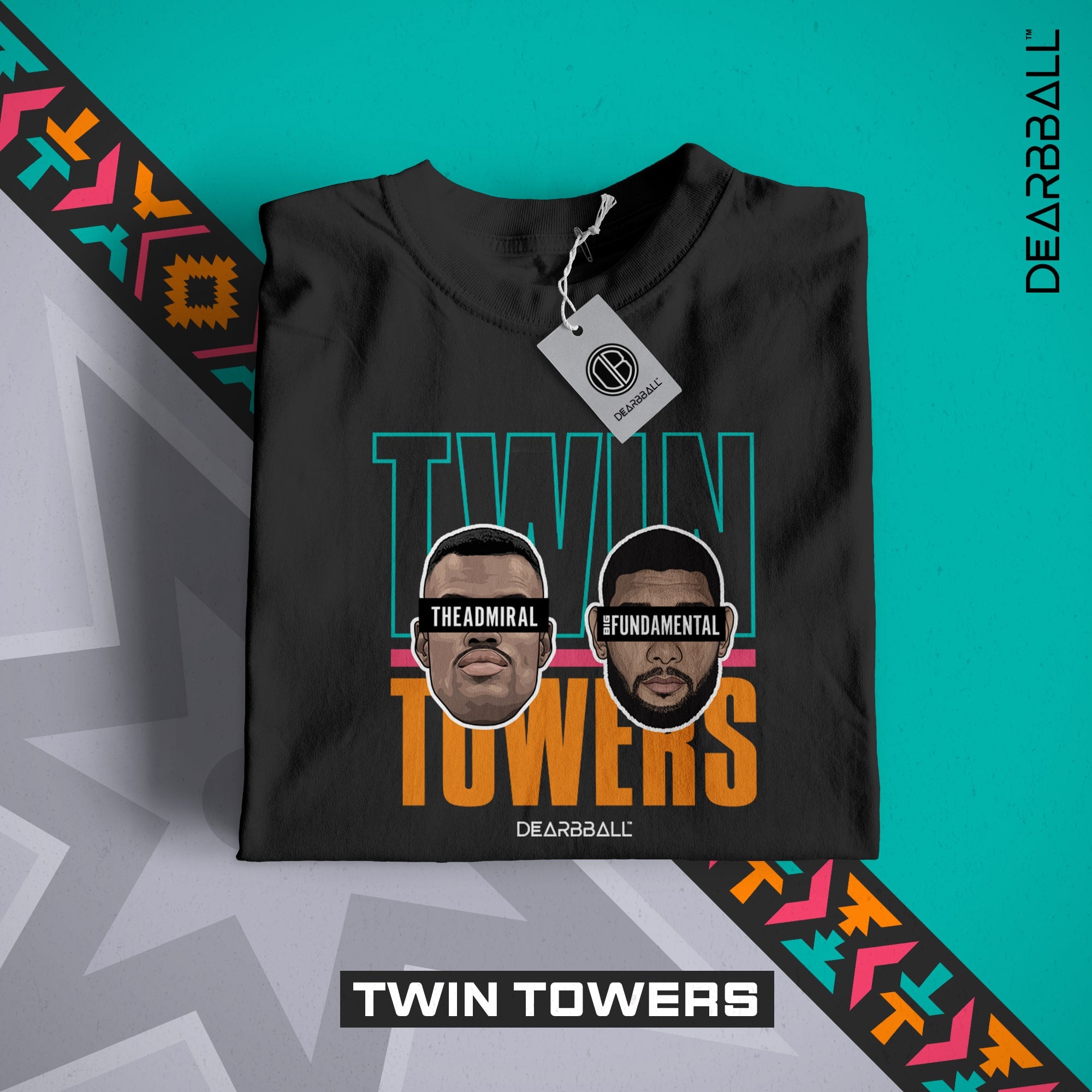 DearBBall T-Shirt - Twin Towers San Antonio Edition