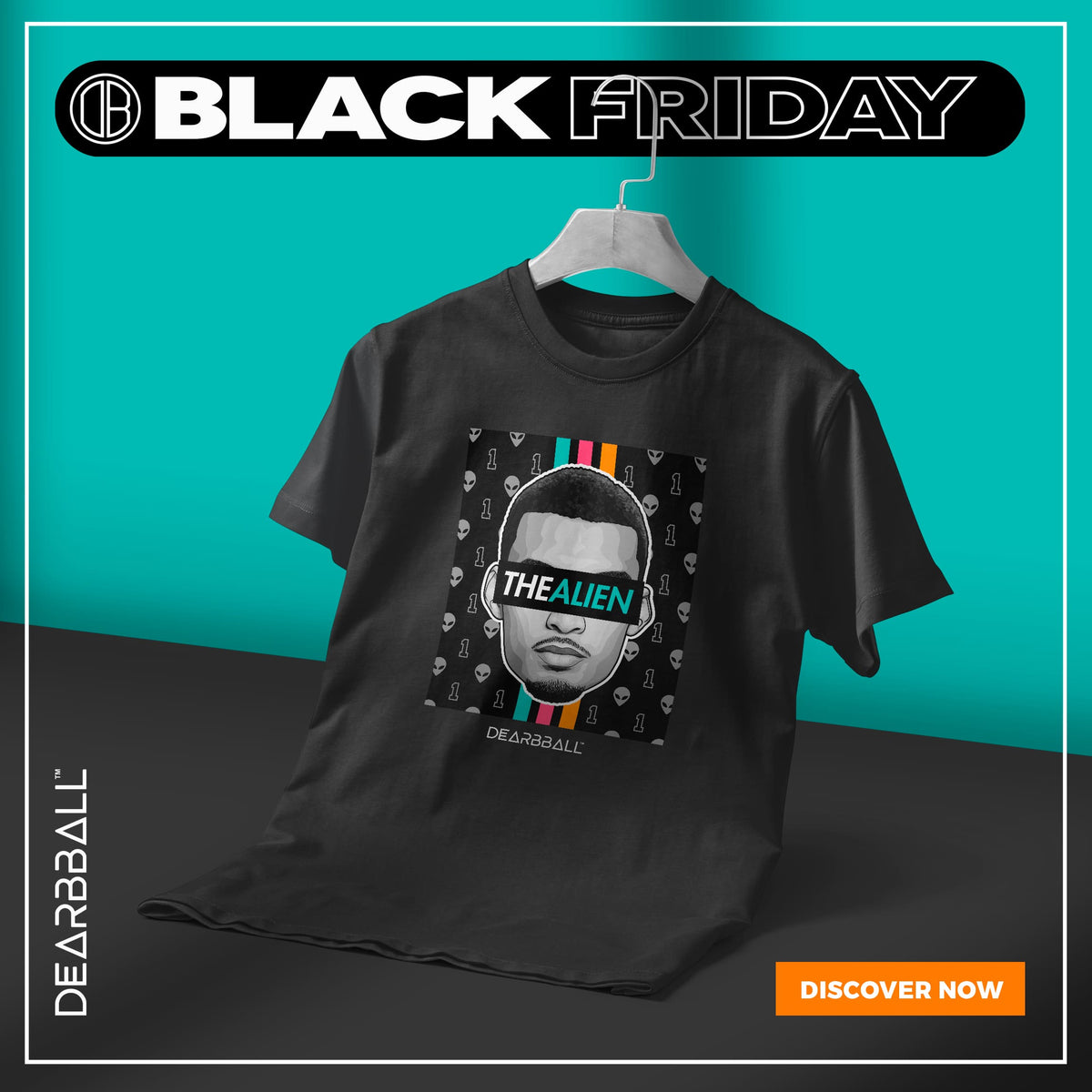 DearBBall T 卹 - TheAL1EN 圖案嘉年華版