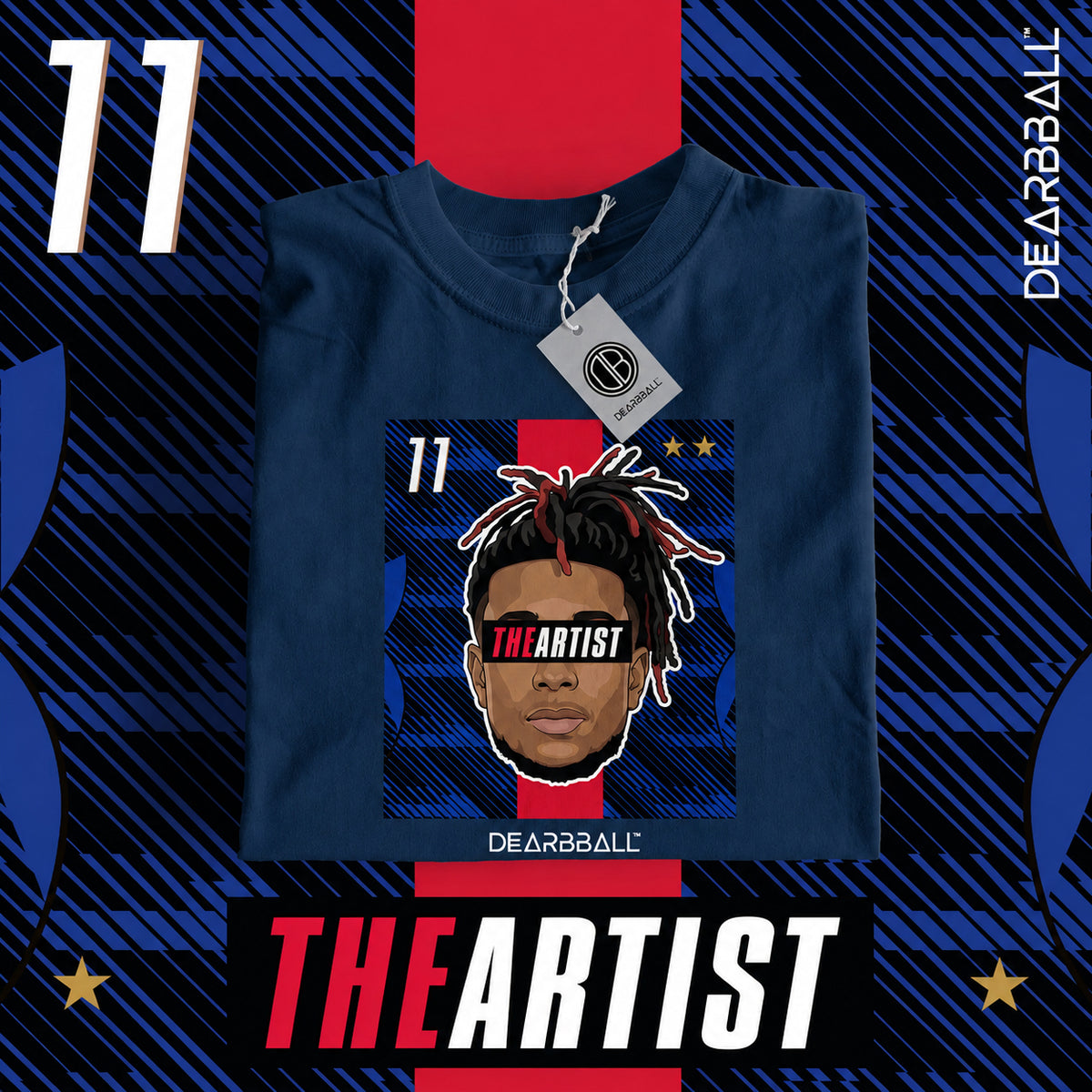T-Shirt DearBBall - TheARTIST Midnight CDM Edition