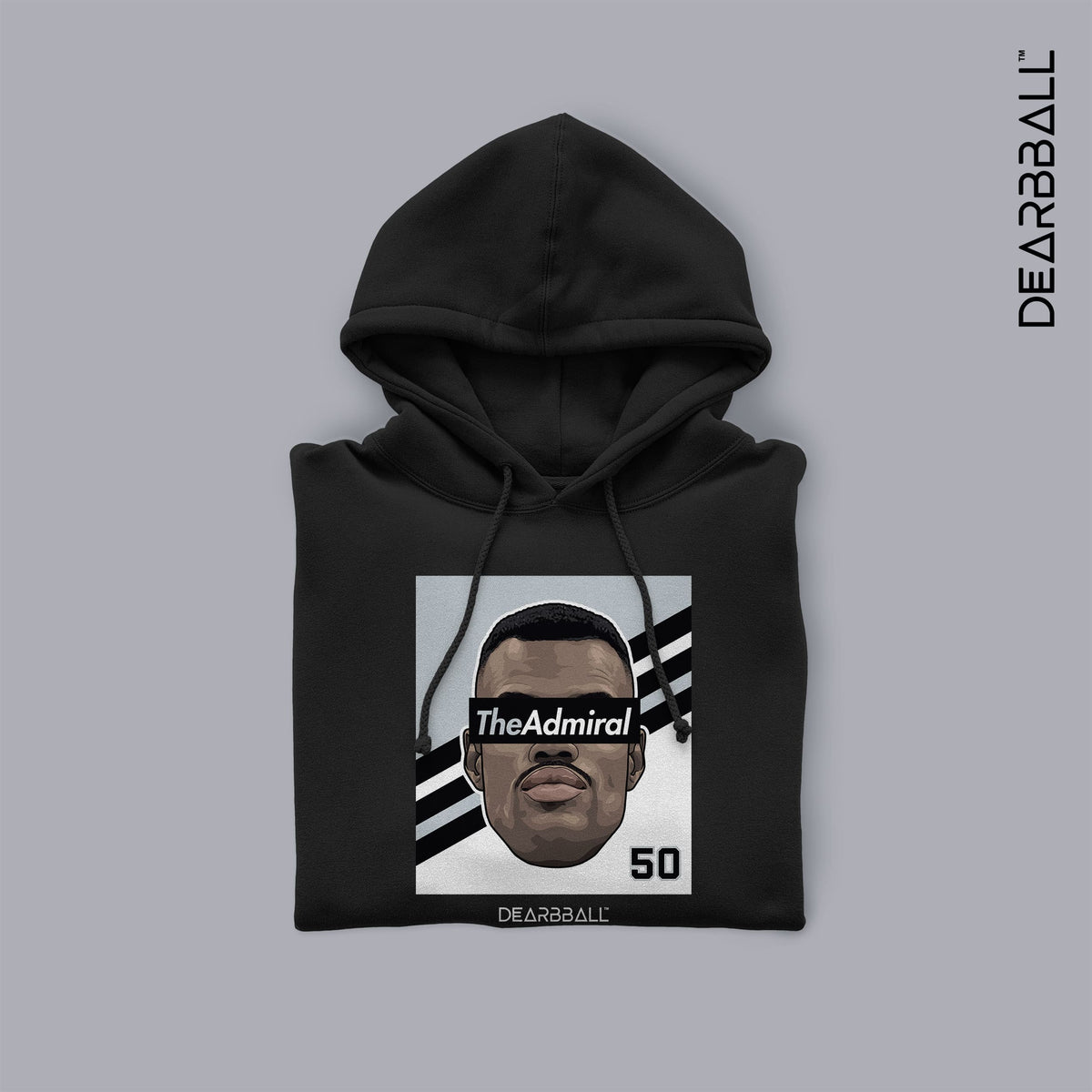 DearBBall 連帽衛衣 - 海軍上將條紋版