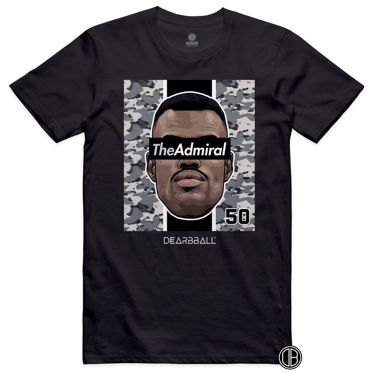 DearBBall T卹-海軍上將迷彩版