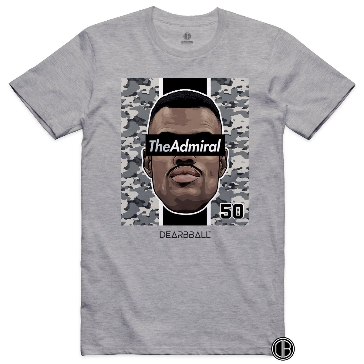 DearBBall T卹-海軍上將迷彩版