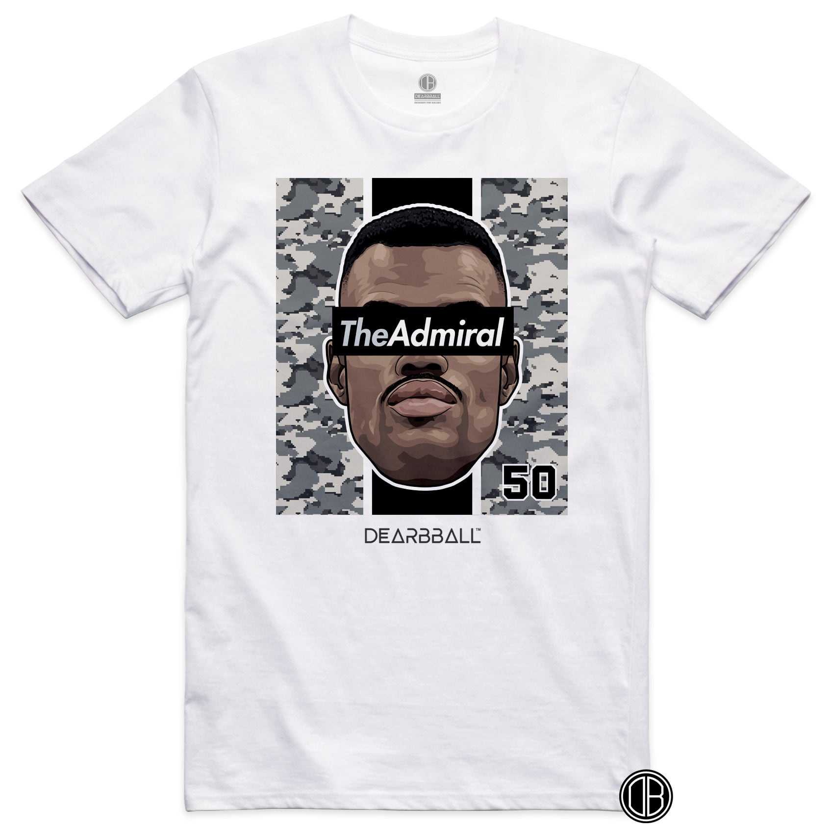 DearBBall T-Shirt - The Admiral Camouflage Edition