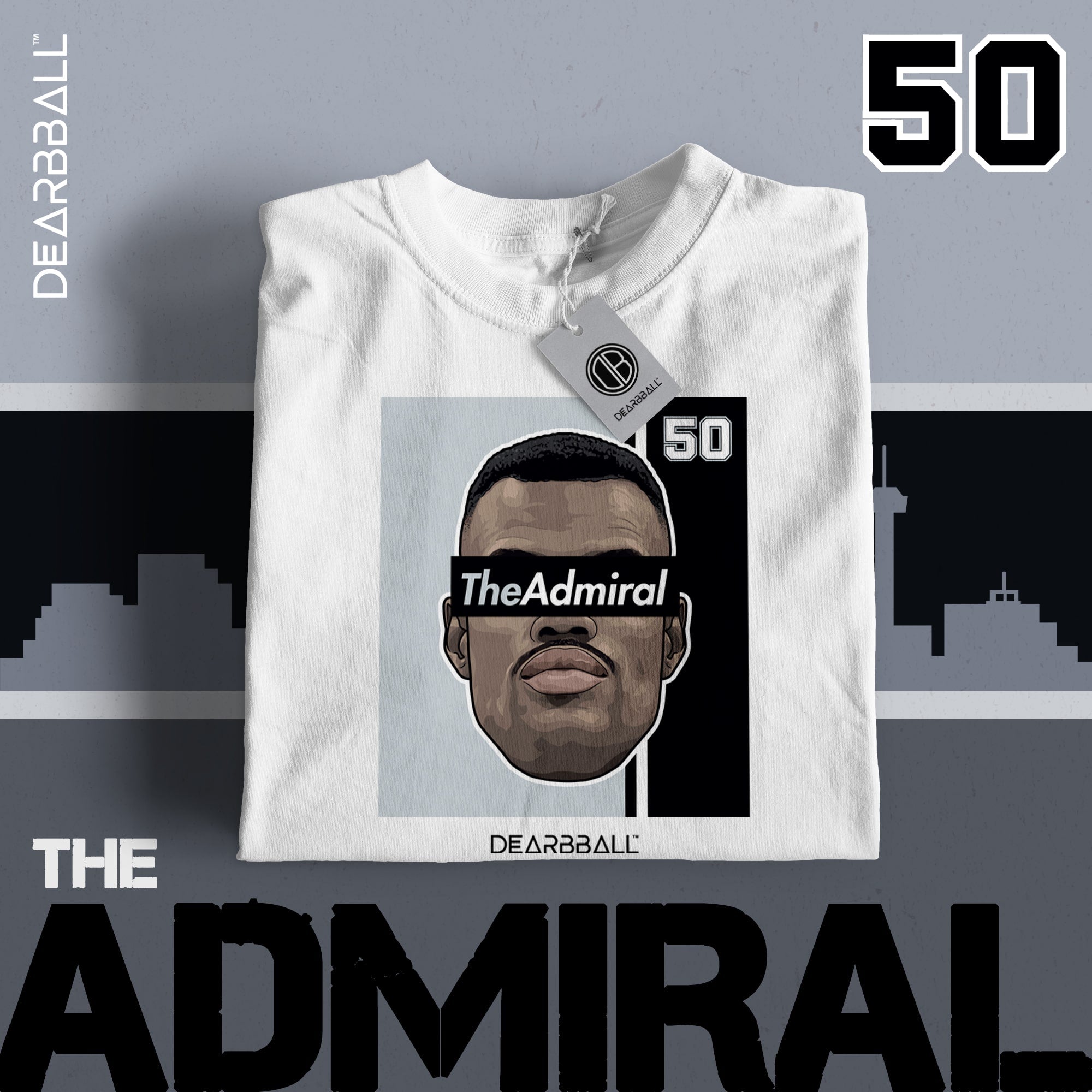 DearBBall T-Shirt - The Admiral 50 Edition