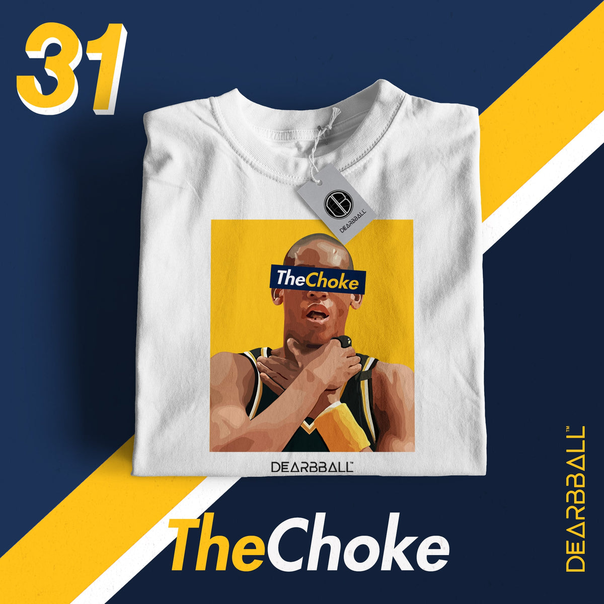 T-shirt DearBBall - Edição The CHOKE Illustration