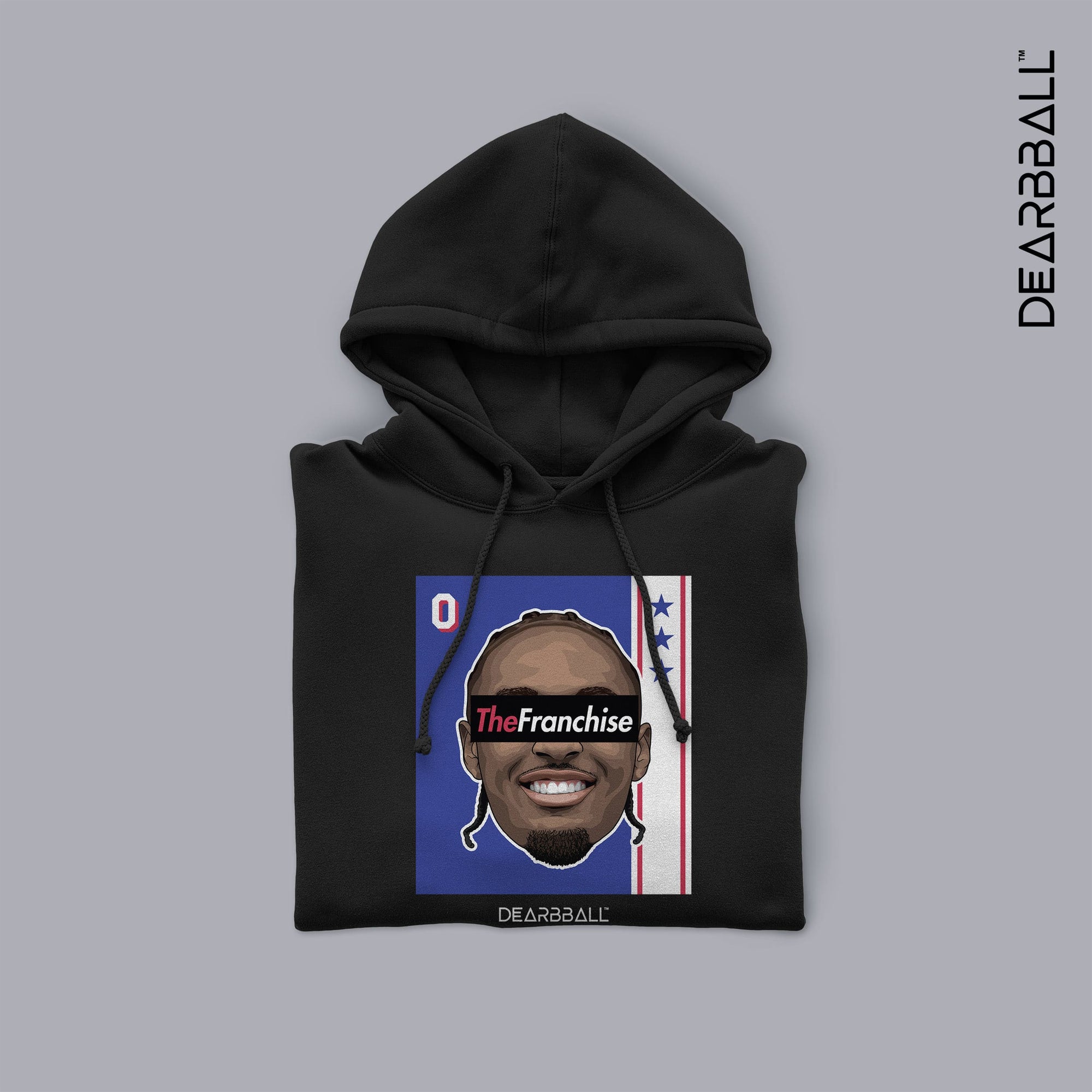 DearBBall Sweat à Capuche - TheFRANCHISE Blue Edition