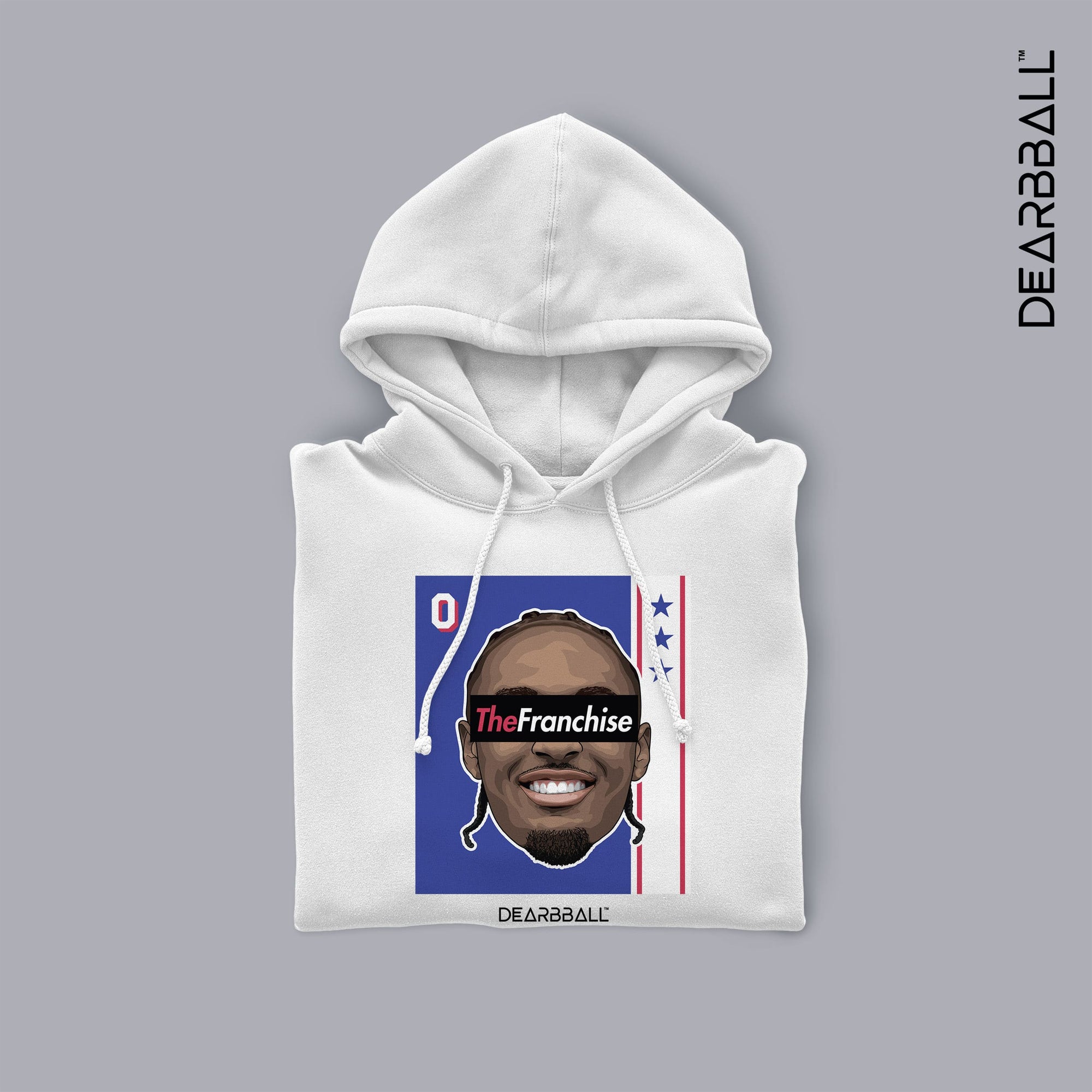 DearBBall Sweat à Capuche - TheFRANCHISE Blue Edition