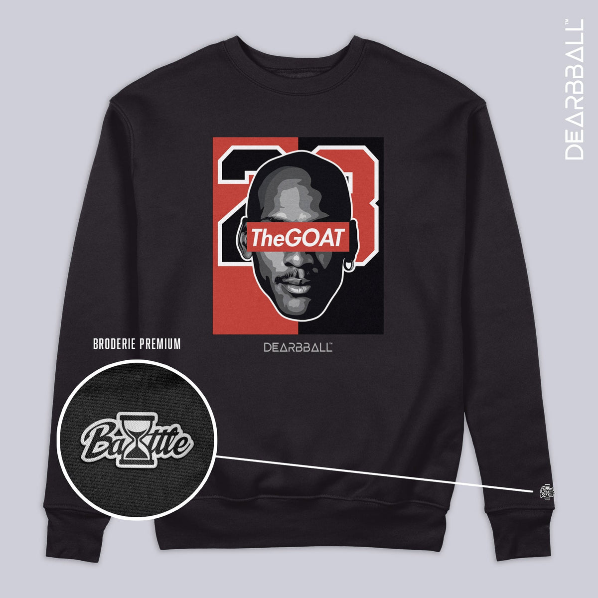 Sudadera DearBBall - GOAT 23 BOG Edición Premium