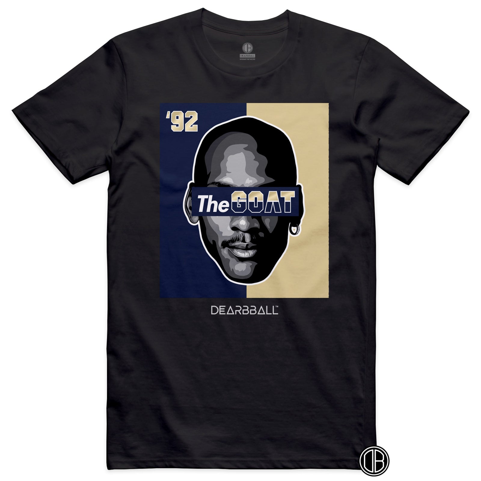 DearBBall T-skjorte - The GOAT Dream Team 92 Gold Edition