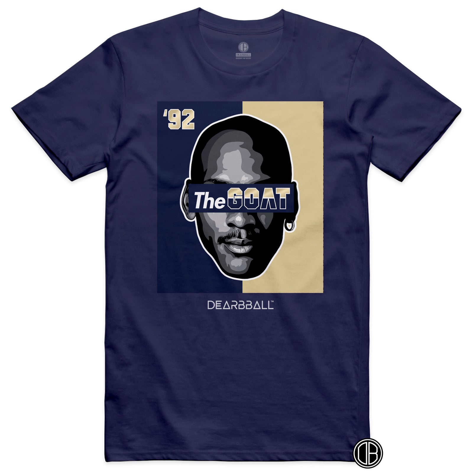 DearBBall T-skjorte - The GOAT Dream Team 92 Gold Edition