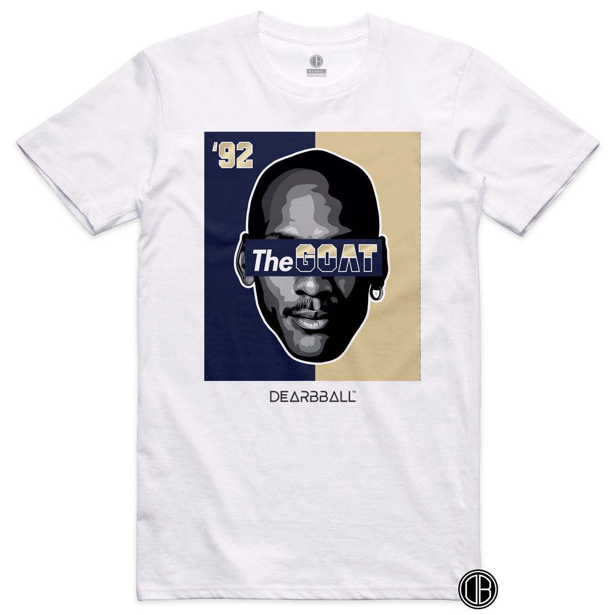 DearBBall T-Shirt - The GOAT Dream Team 92 Gold Edition
