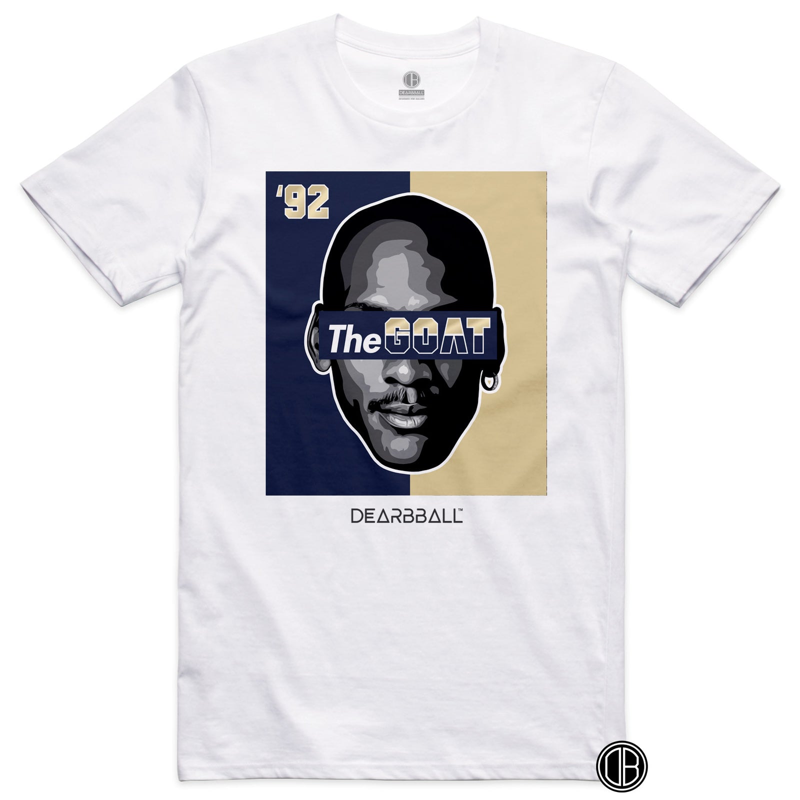 DearBBall T-skjorte - The GOAT Dream Team 92 Gold Edition