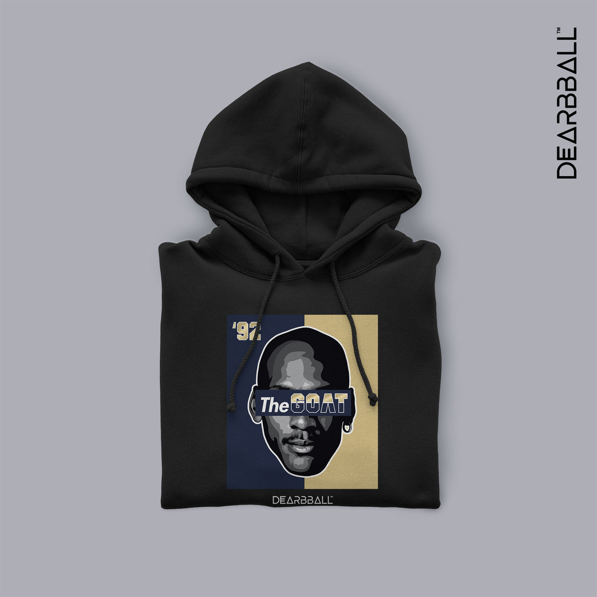 DearBBall Sweat à Capuche - The GOAT Dream Team 92 Gold Edition
