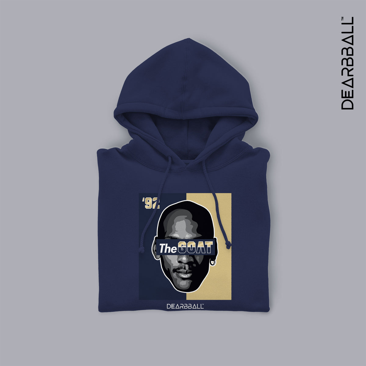 DearBBall Sweat à Capuche - The GOAT Dream Team 92 Gold Edition