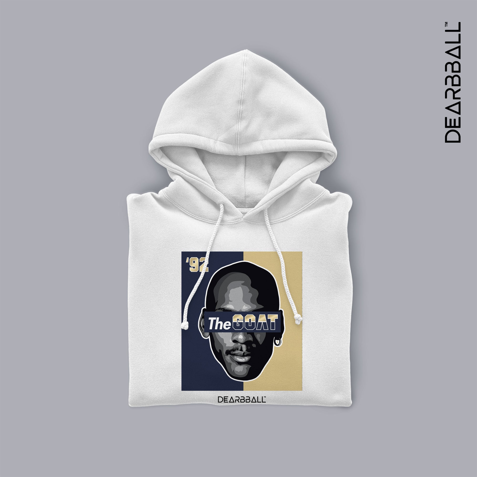 DearBBall Sweat à Capuche - The GOAT Dream Team 92 Gold Edition