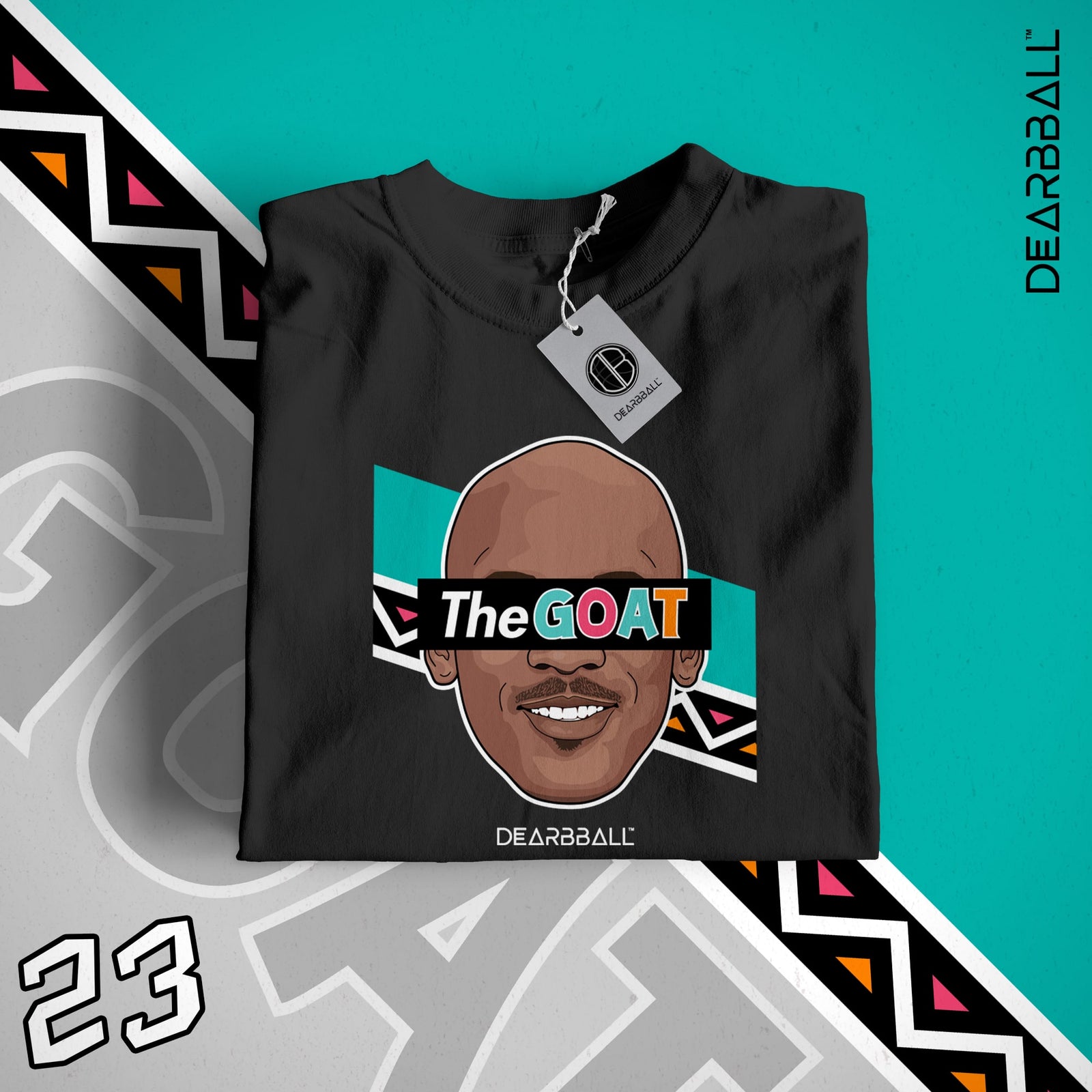 DearBBall T-Shirt - TheGOAT ASG 1996 Stripes Edition Limitée