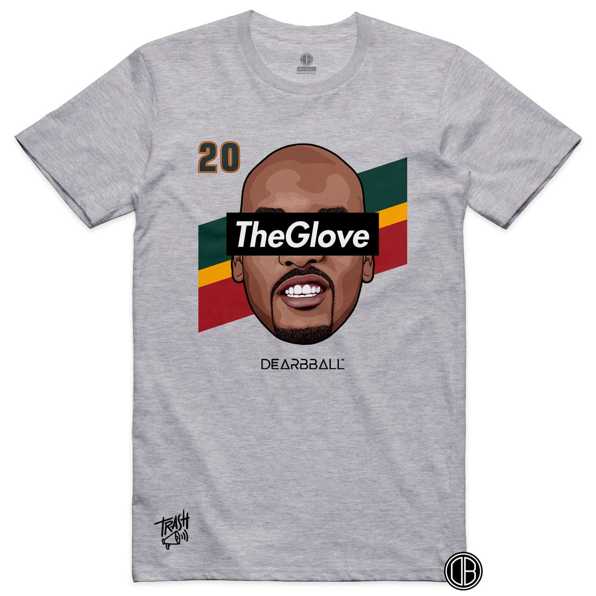 DearBBall Premium T-Shirt - TheGlove Seattle Trash 📢 Embroidery Edition